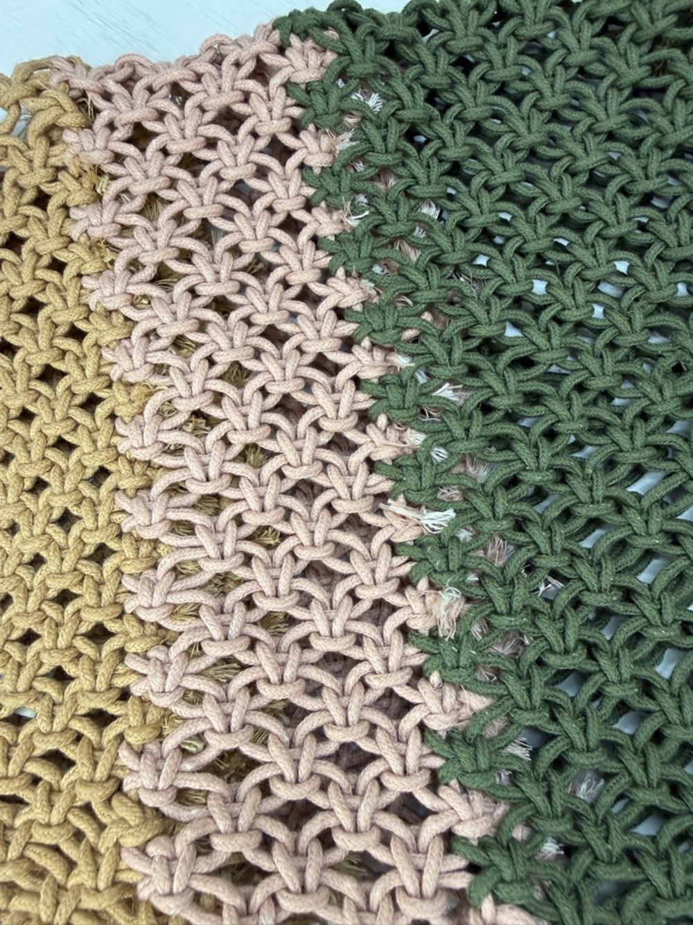 Aerie Multicolor Crochet Tote Bag - Picture 4 of 9